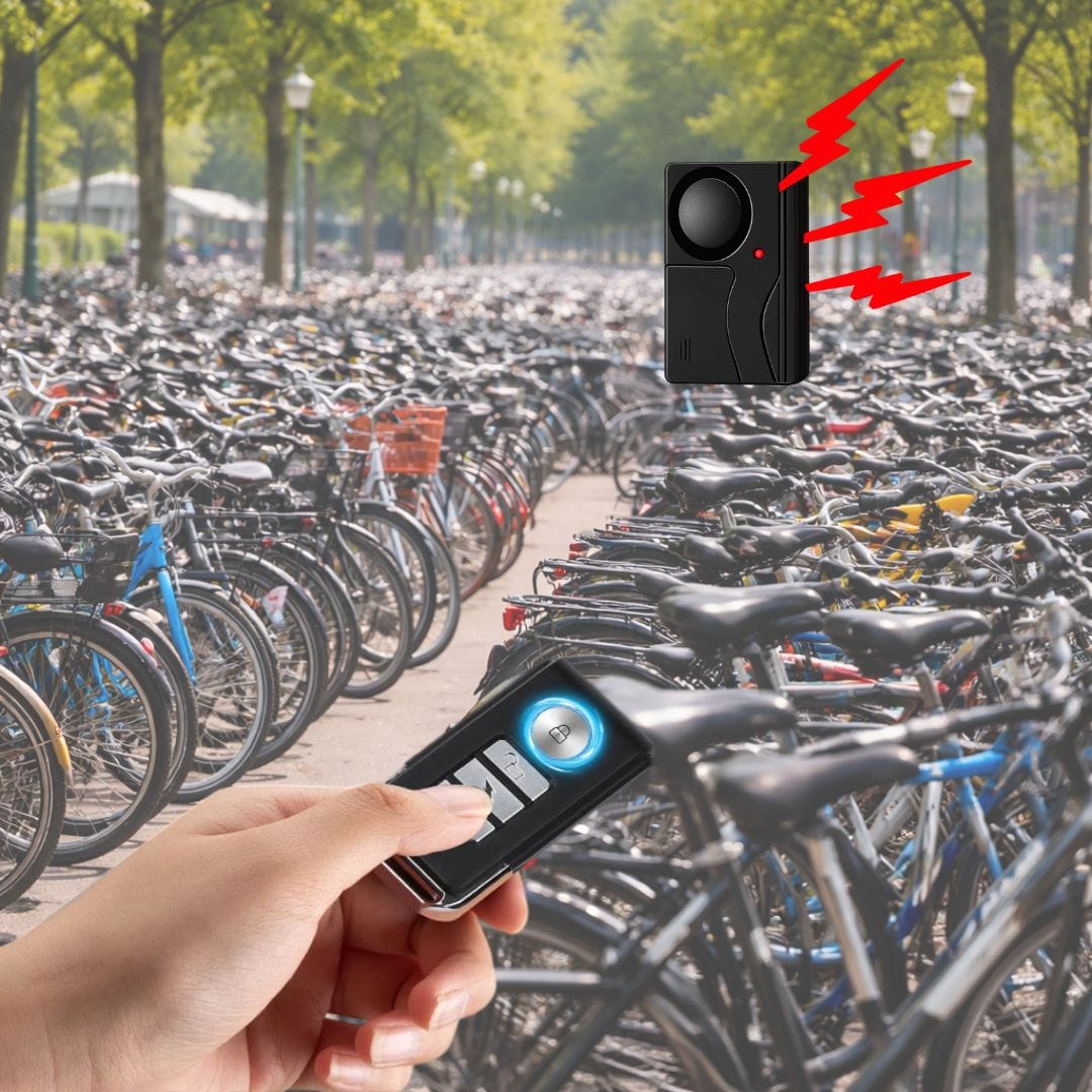 Alarme vélo 110dB | avec télécommande