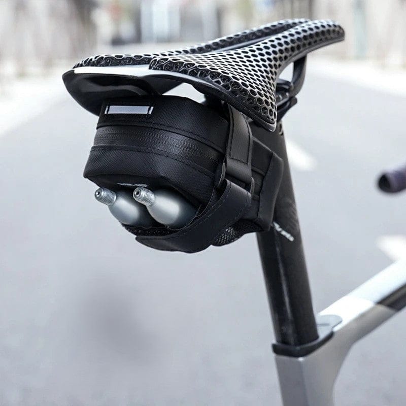 Mini sacoche de selle pour vélo gravel, VTT, route | Ultra légère 65g
