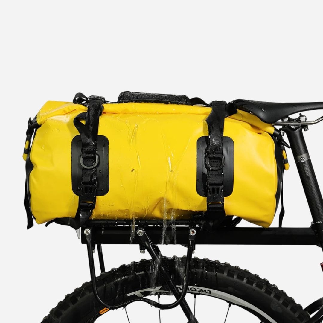 Sacoche de porte-bagage vélo étanche 20L | Randonnée & Cyclotourisme