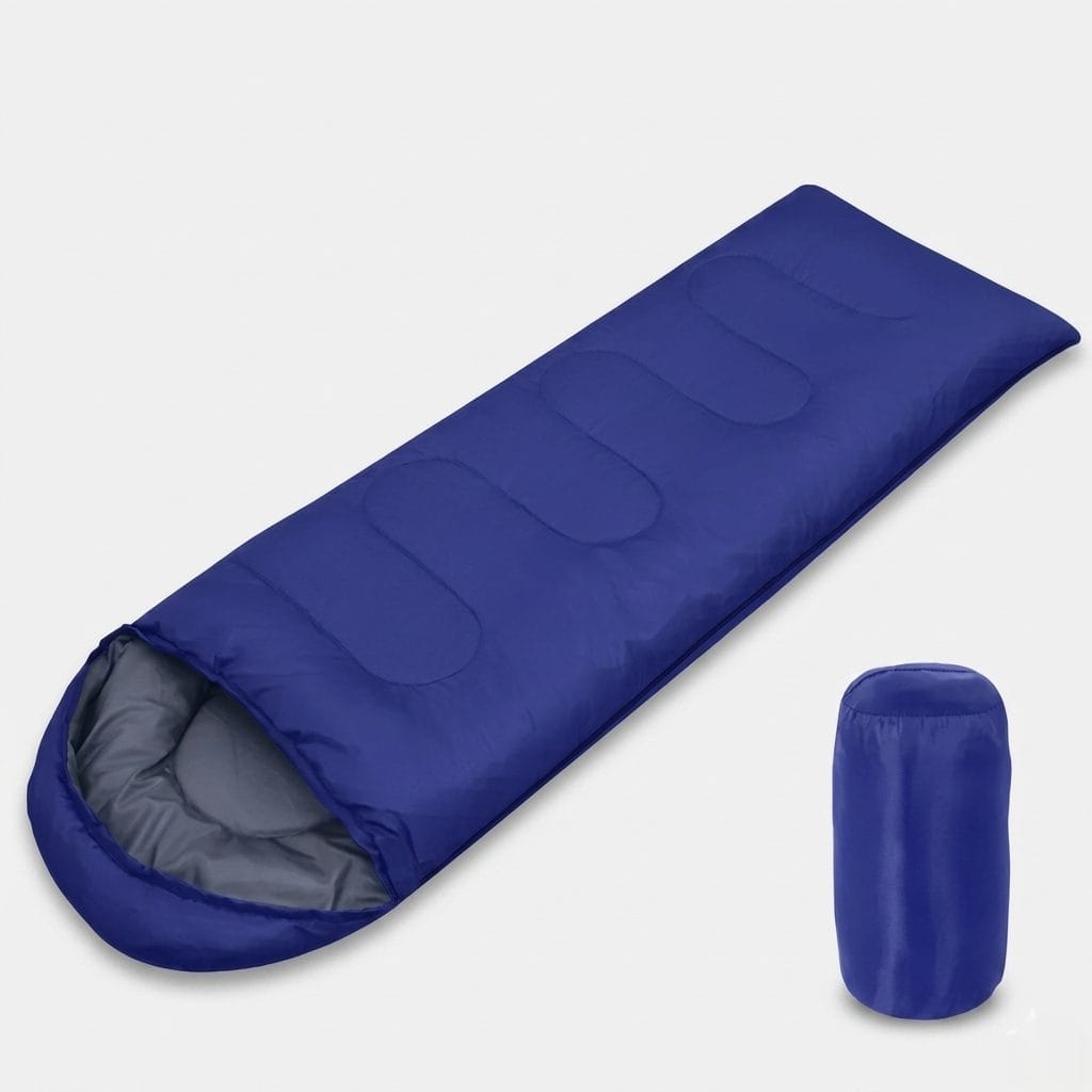 Sac de Couchage Camping 15°C | Trekking & Bivouac 3 saisons