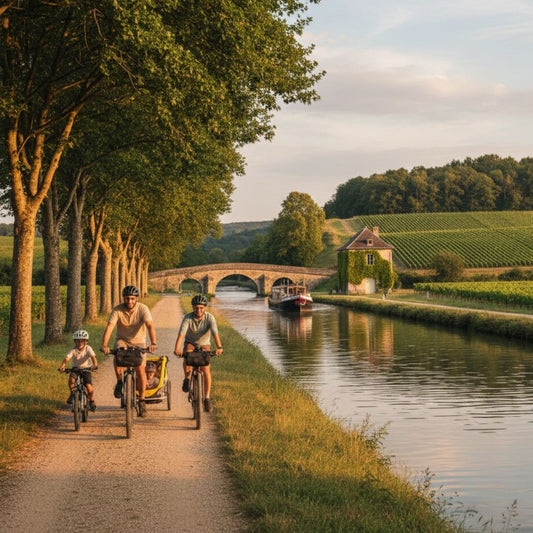 Canal de Bourgogne à vélo