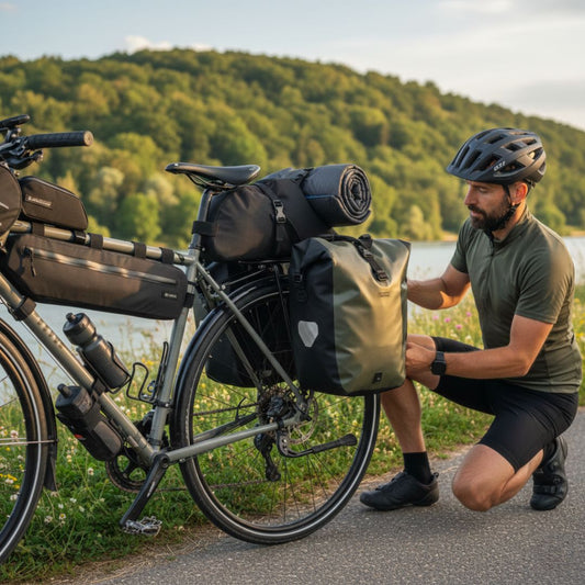 Comment accrocher une sacoche de vélo 