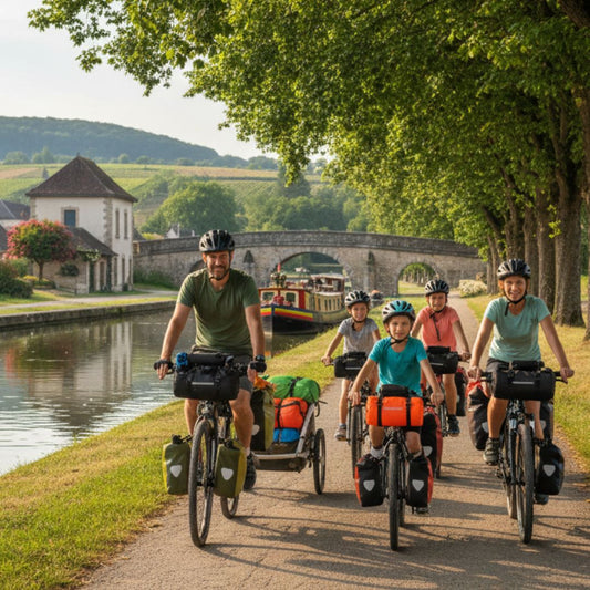 canal du Nivernais à vélo