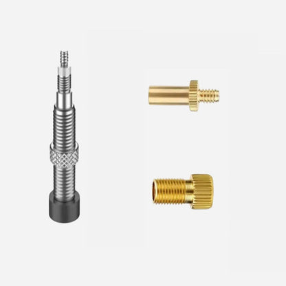 Adaptateur pompe à vélo compatible toutes valves