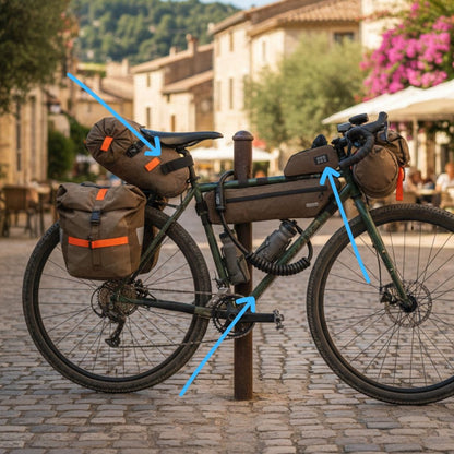Alarme vélo 110dB | avec télécommande