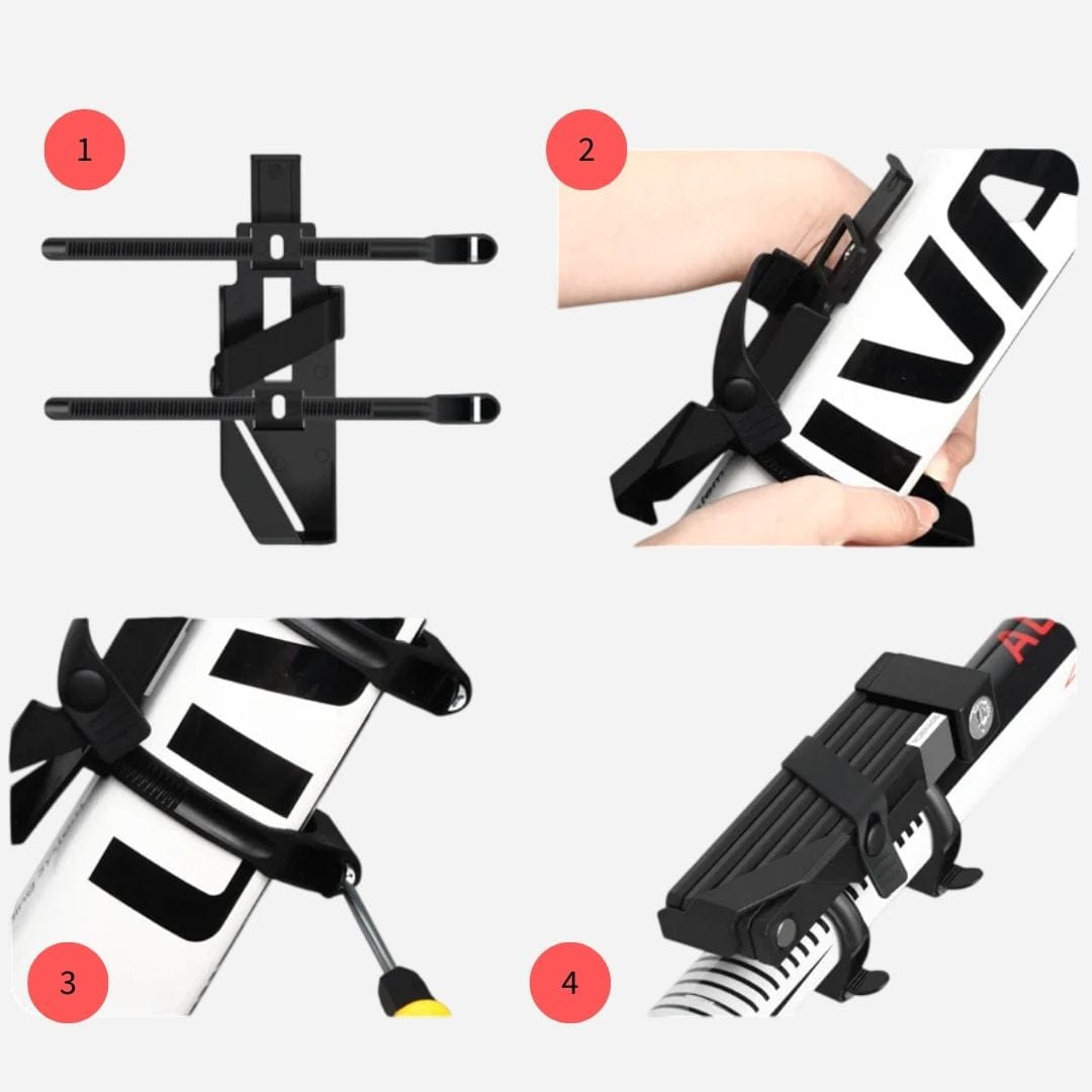 Système antivol pliant vélo Bikepacking