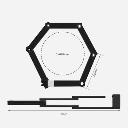 Système antivol pliant vélo Bikepacking