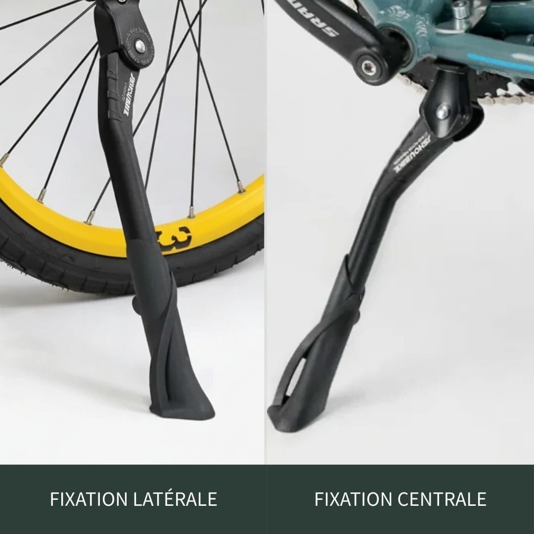 Béquille latérale vélo Gravel & VTT en Aluminium