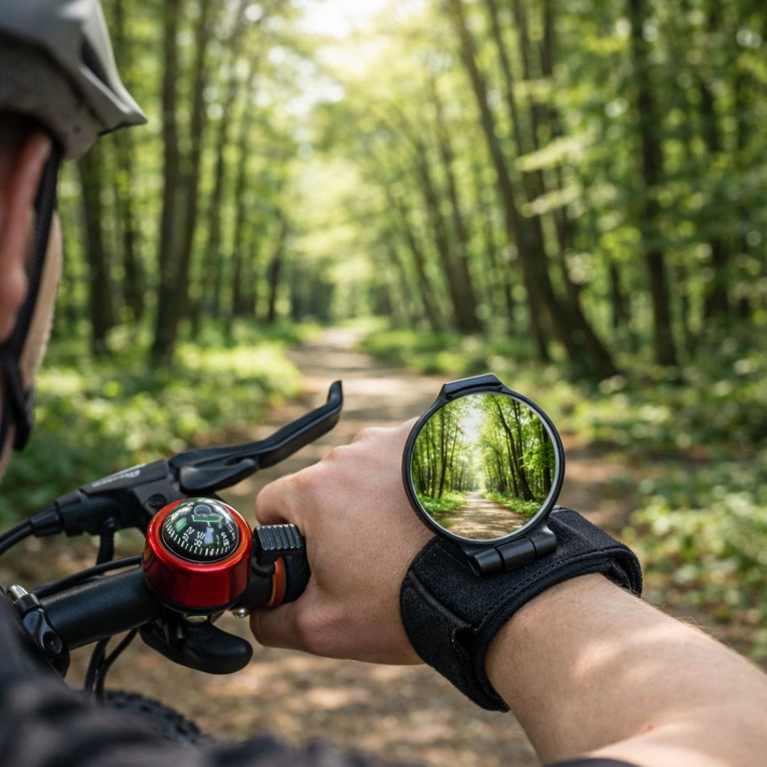 Bracelet rétroviseur pour vélo | VTT Gravel