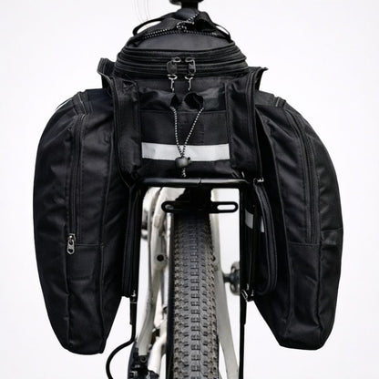 Double sacoche vélo 27L Bikepacking | Extensible