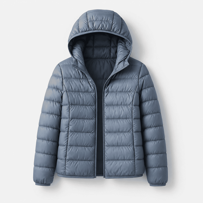 Doudoune Randonnée Femme | Coupe courte, compressible, automne-hiver