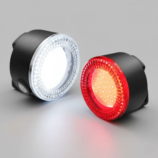 Eclairage vélo Gravel avant - arrière