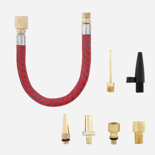 Embout pour pompe à vélo + flexible