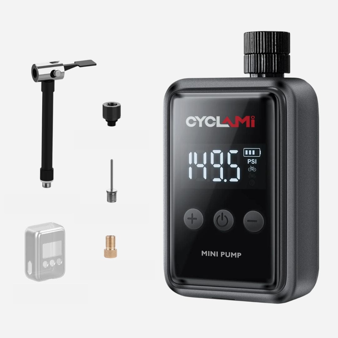 Mini Compresseur Vélo Électrique Gravel & VTT | 150PSI