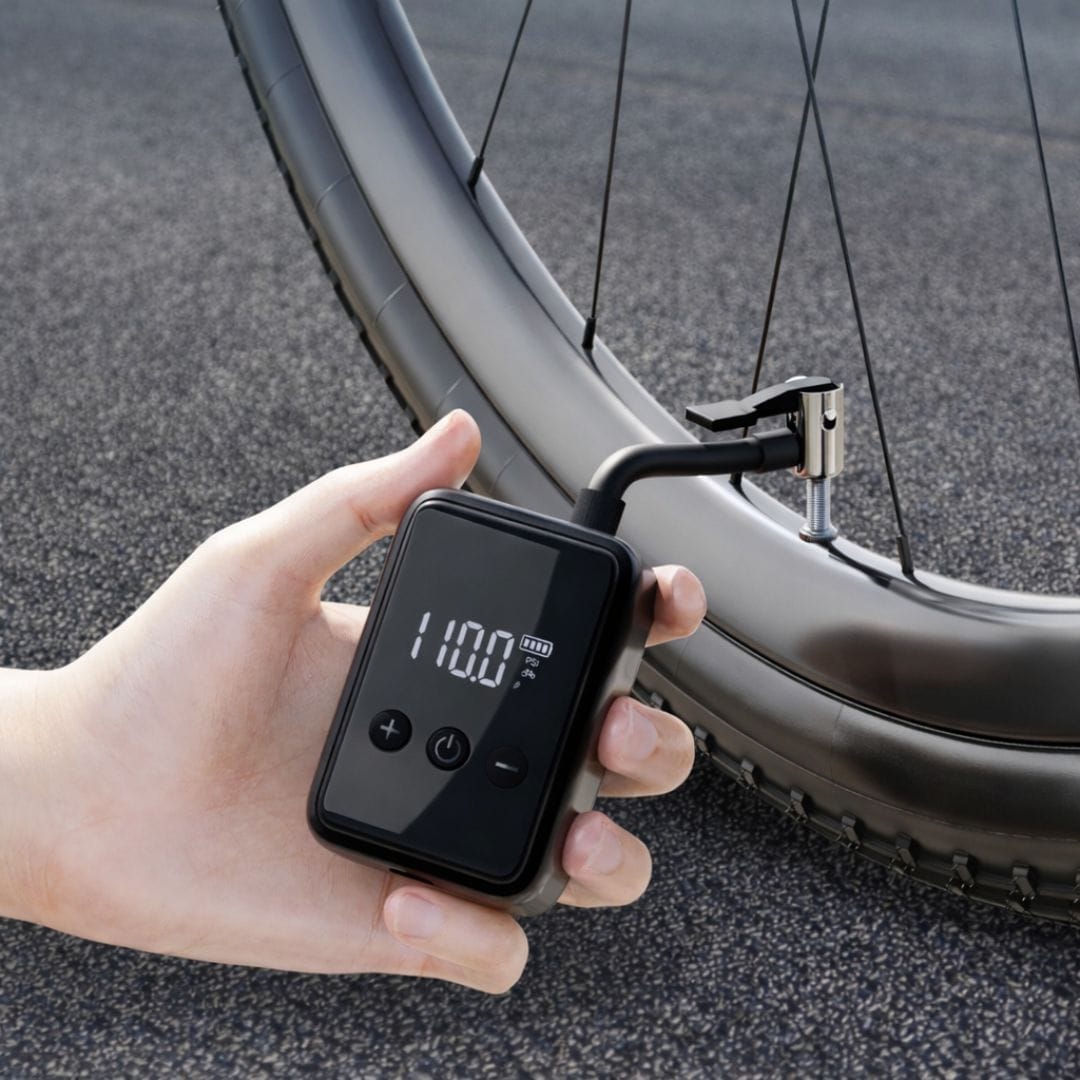 Mini Compresseur Vélo Électrique Gravel & VTT | 150PSI