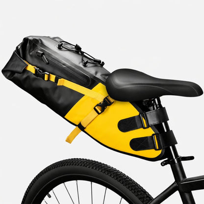 Grande sacoche de selle de vélo pour cyclotourisme & Bikepacking | 13L