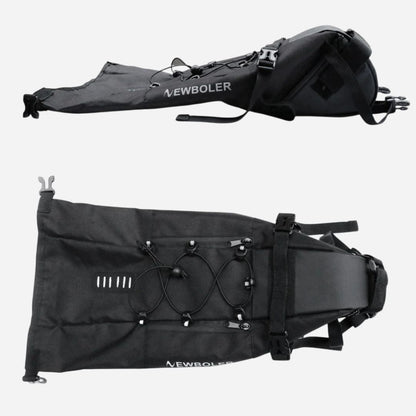 Grande sacoche de selle de vélo pour cyclotourisme & Bikepacking | 13L