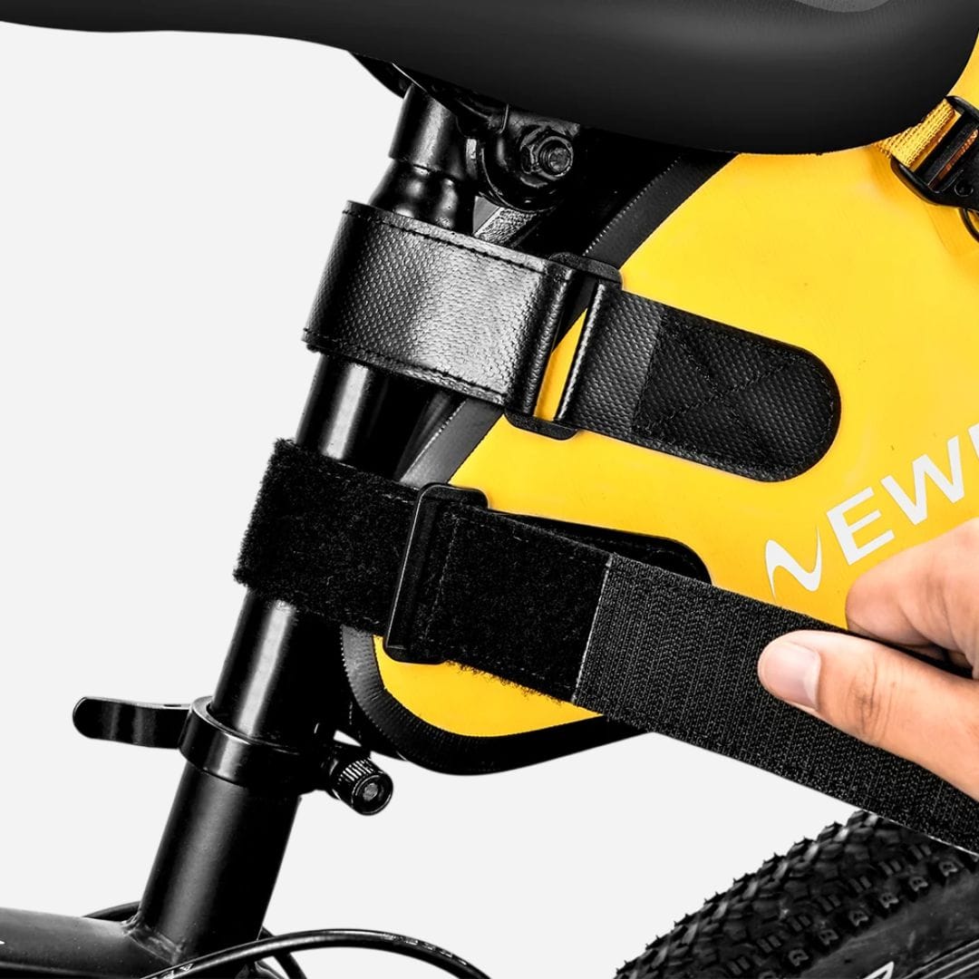 Grande sacoche de selle de vélo pour cyclotourisme & Bikepacking | 13L