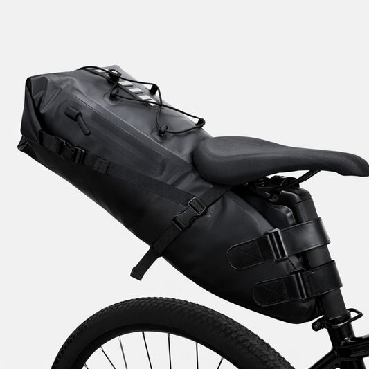 Grande sacoche de selle vélo | Voyage Bikepacking 13L