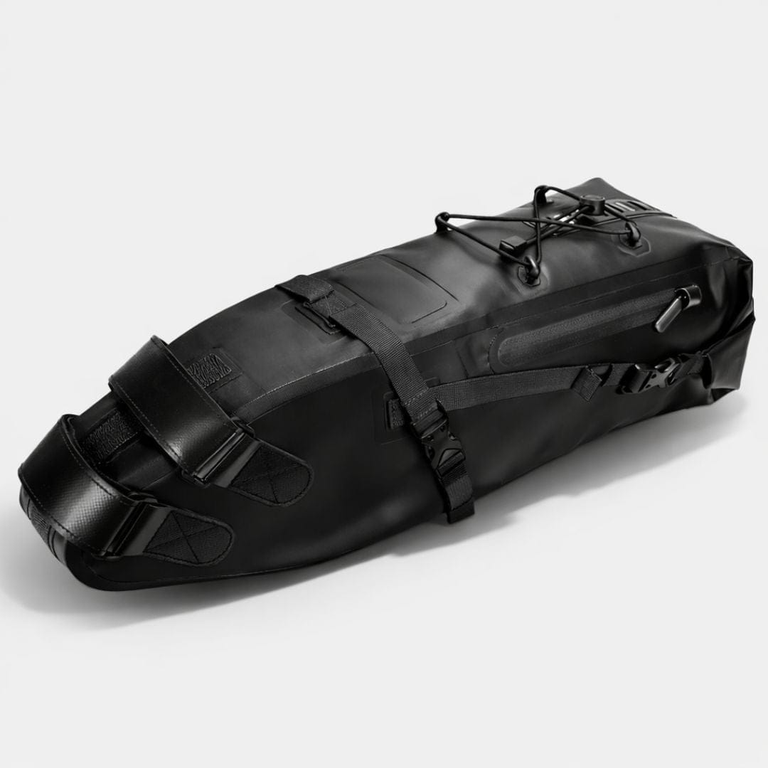 Grande sacoche de selle de vélo pour cyclotourisme & Bikepacking | 13L