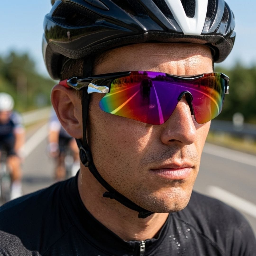Lunettes de soleil pour vélo légères, Anti UV | Adulte, unisexe