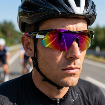 Lunettes de soleil pour vélo légères, Anti UV | Adulte, unisexe