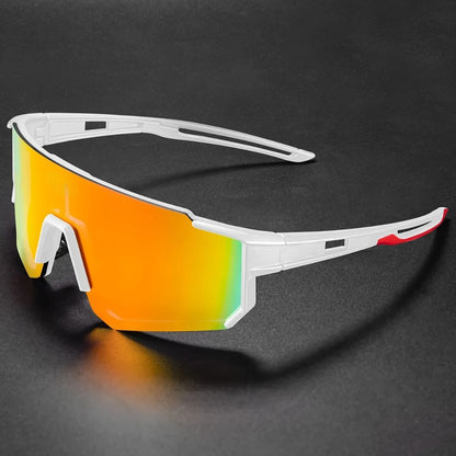 Lunettes de vélo miroir anti UV Gravel, VTT | Adulte, unisexe
