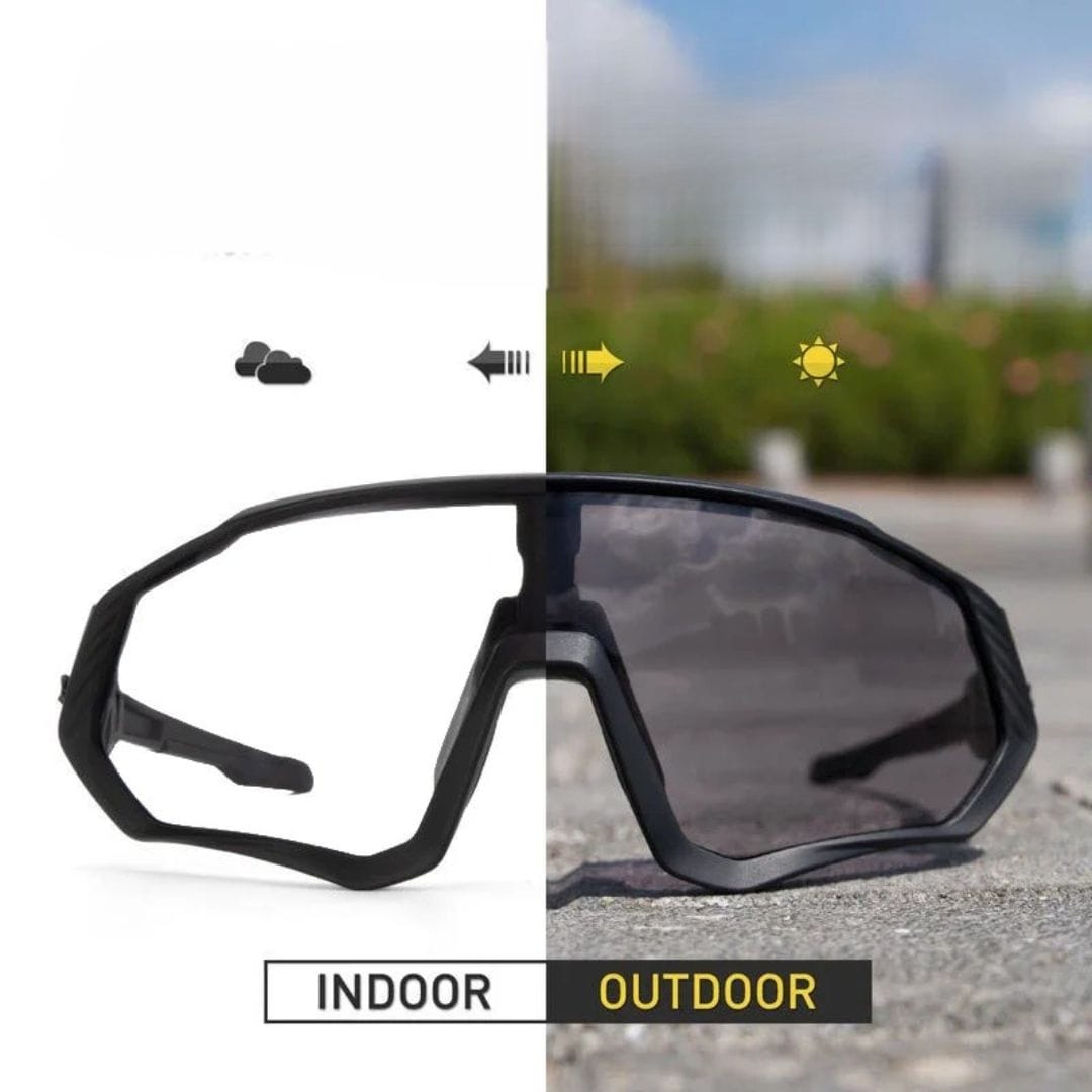 Lunettes photochromiques vélo Anti UV | Adulte, unisexe