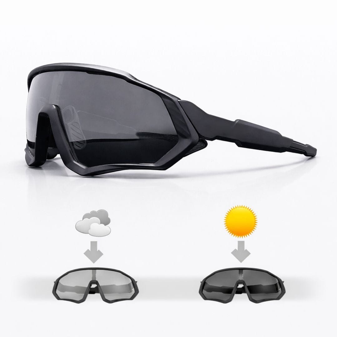 Lunettes pour vélo Bikepacking teintées, anti UV | Adulte, unisexe