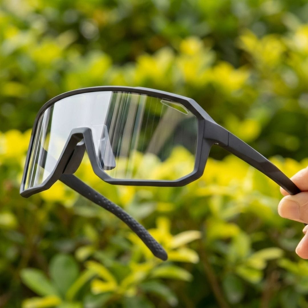 Lunette vélo transparente photochromique anti UV | Adulte, unisexe
