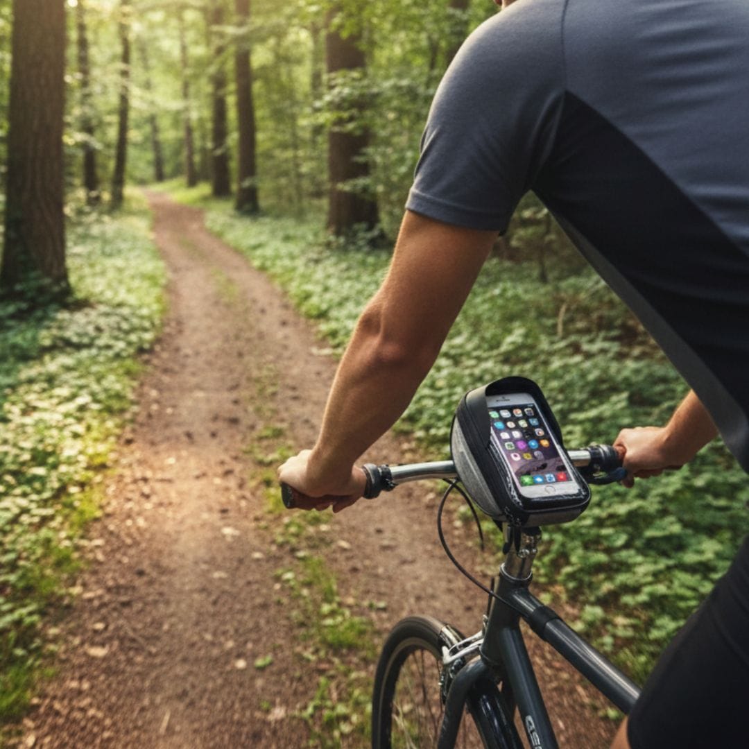 Petite sacoche de guidon vélo | Spécial Smartphone
