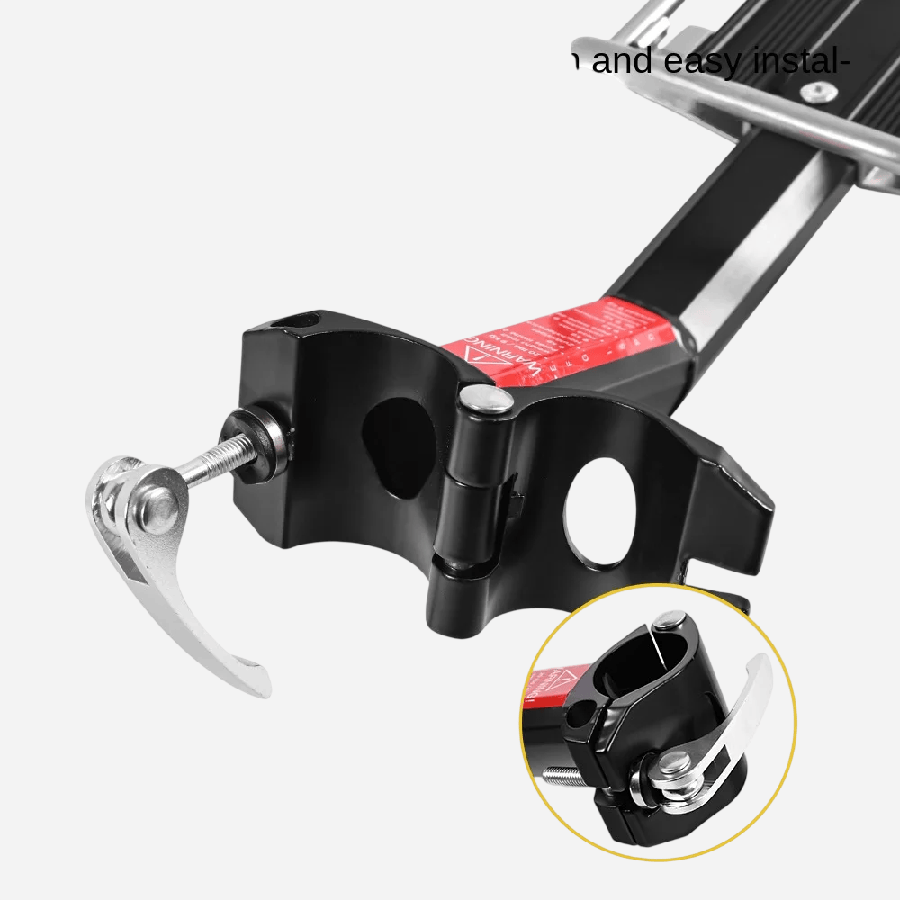 Porte bagage vélo Gravel, fixation selle | Charge 15kg