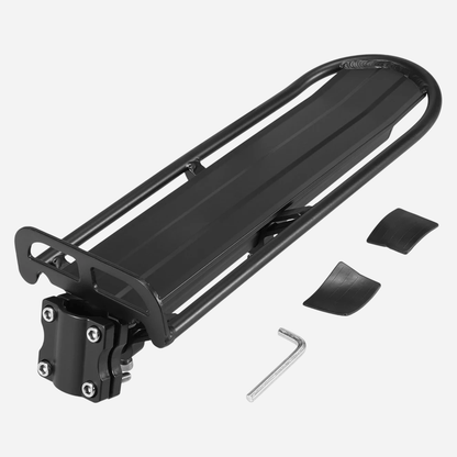 Porte bagage vélo arrière extensible, fixation selle | jusqu'à 9 kg
