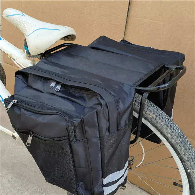 Sacoche arrière double pour Vélo Gravel | 27L