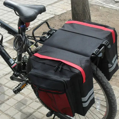 Sacoche arrière double pour Vélo Gravel | 27L