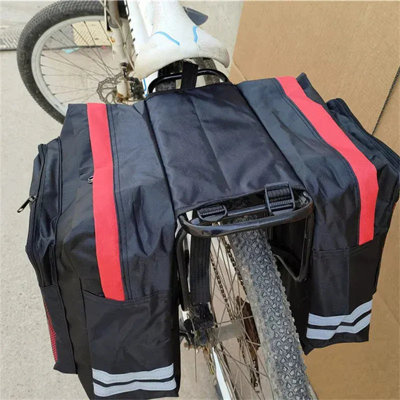 Sacoche arrière double pour Vélo Gravel | 27L