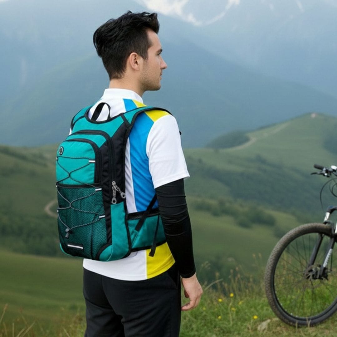 Sac à dos vélo 13L imperméable | Bikepacking & Trekking
