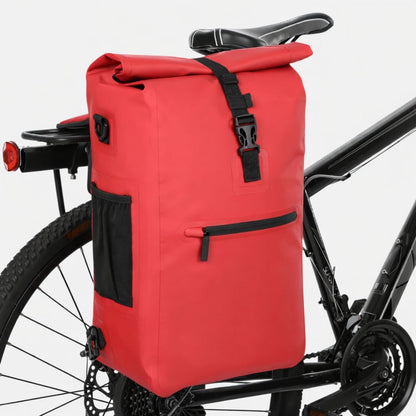Sac à dos Sacoche vélo convertible pour Porte-Bagages | Etanche 23L