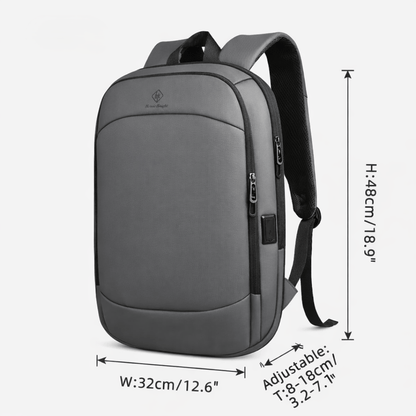 Sac à dos Imperméable Vélo | Poche Ordinateur 17"