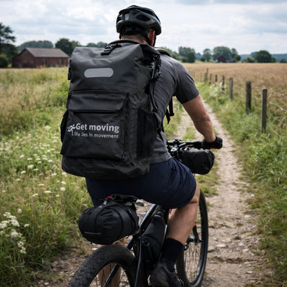Sac à Dos Vélo Étanche pour Bikepacking & Bivouac | 25L