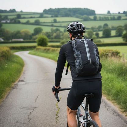 Sac à dos vélo imperméable, trekking, & randonnée | 10L ultra léger, poche hydratation