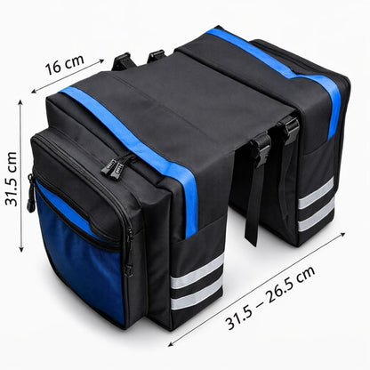 Sacoche arrière double pour Vélo Gravel | 27L
