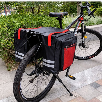 Sacoche arrière double pour Vélo Gravel | 27L
