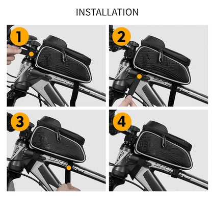 Sacoche cadre vélo étanche | pour Smartphone
