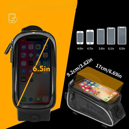 Sacoche cadre vélo étanche | pour Smartphone