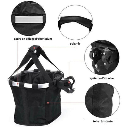 Sacoche de guidon vélo | Panier avant pour gravel
