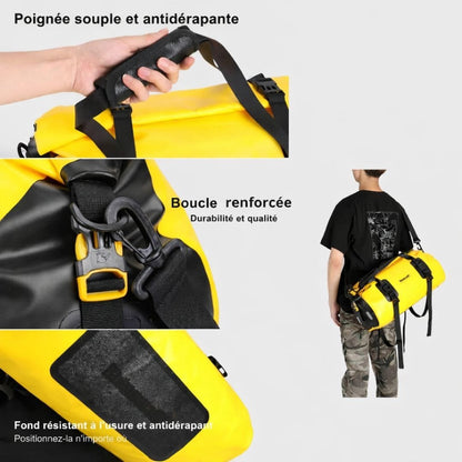 Sacoche de porte-bagage vélo étanche 20L | Randonnée & Cyclotourisme