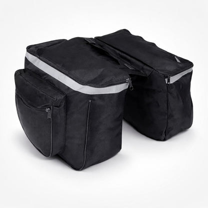 Sacoche double pour vélo Imperméable | pour porte bagages, 25L