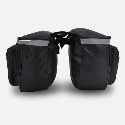Sacoche double pour vélo 25L | Imperméable