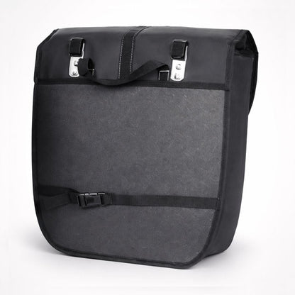 Sacoche double vélo imperméable | sur porte bagage, 23L